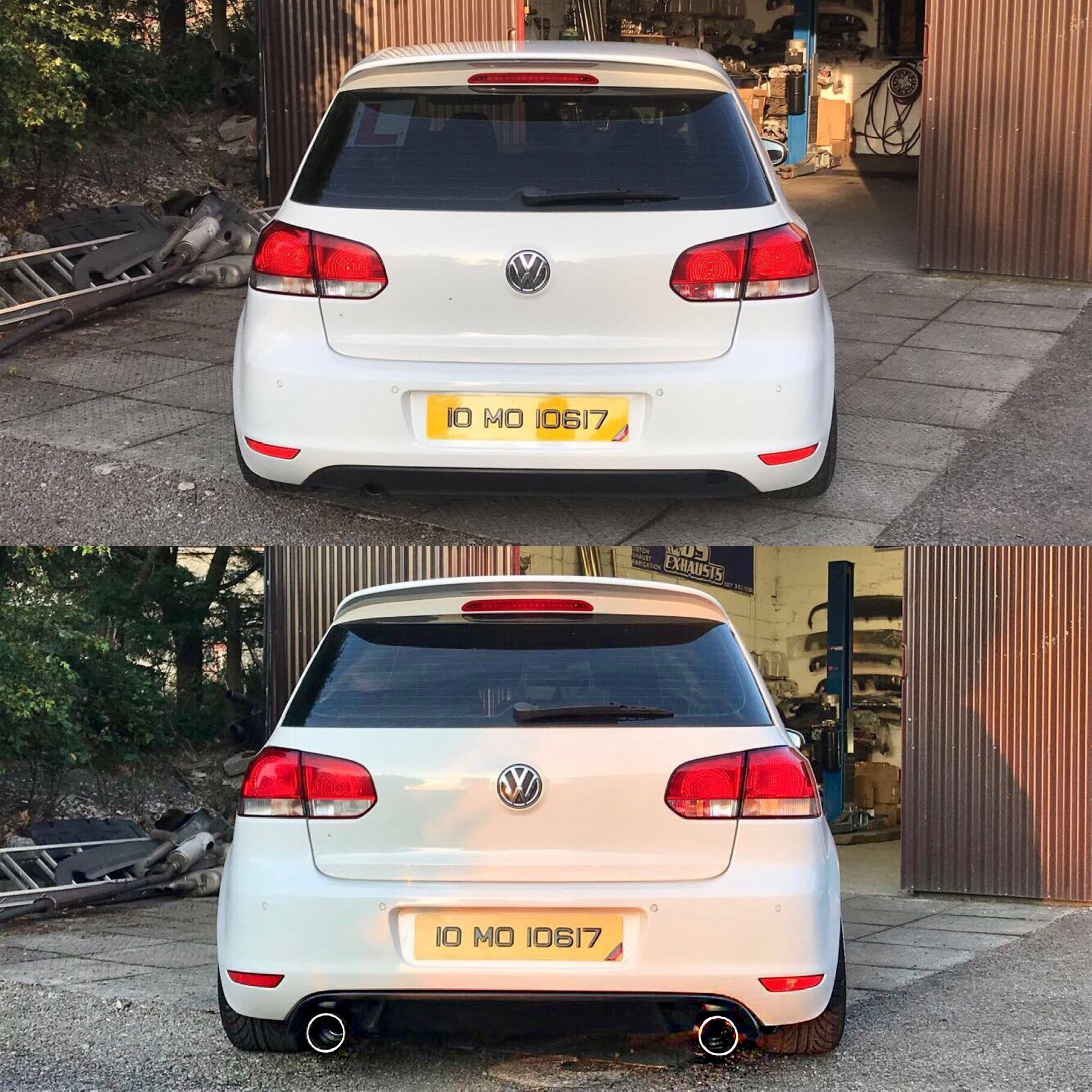 Mk6 Vw Golf Twin Exhausts – BS Exhausts